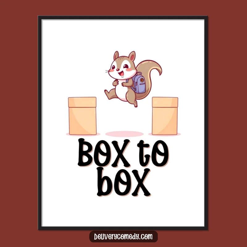 Funny Squirrel Backpack Digital Art: Instant Download for Energetic Decor