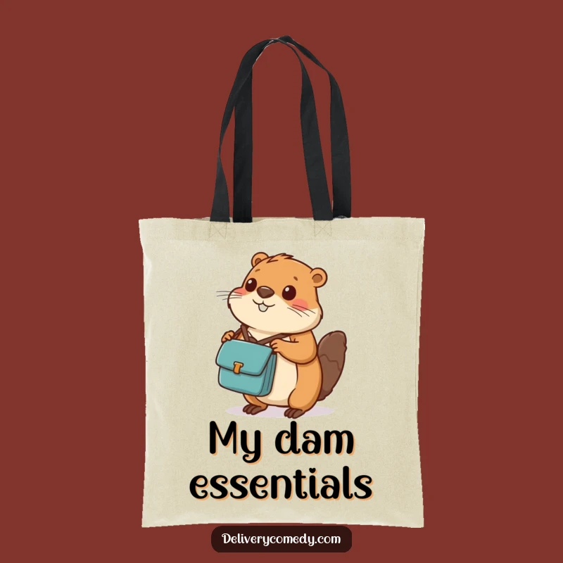 Funny Beaver Messenger Bag Tote Bag: Carry Your Essentials with Diligent Style